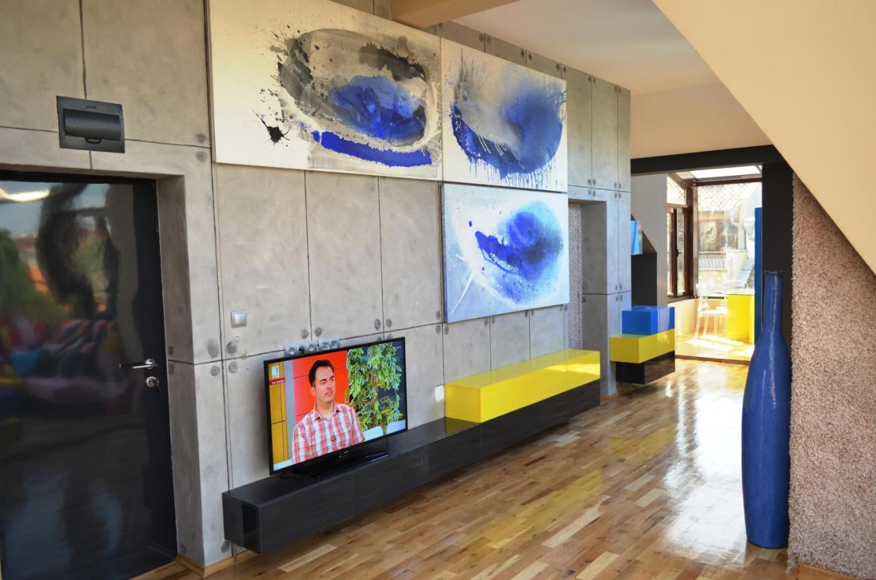 Apartmán Art Penthouse Burgas City Exteriér fotografie